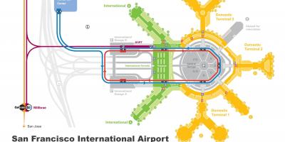 Сан-Франциско аеропорт оренда авто карта 