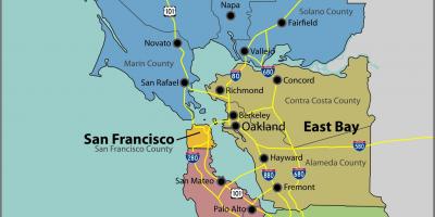 Сан-Франциско на карті