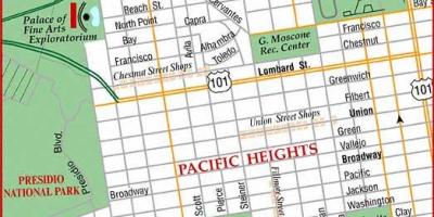 Сан-Франциско Марини карті
