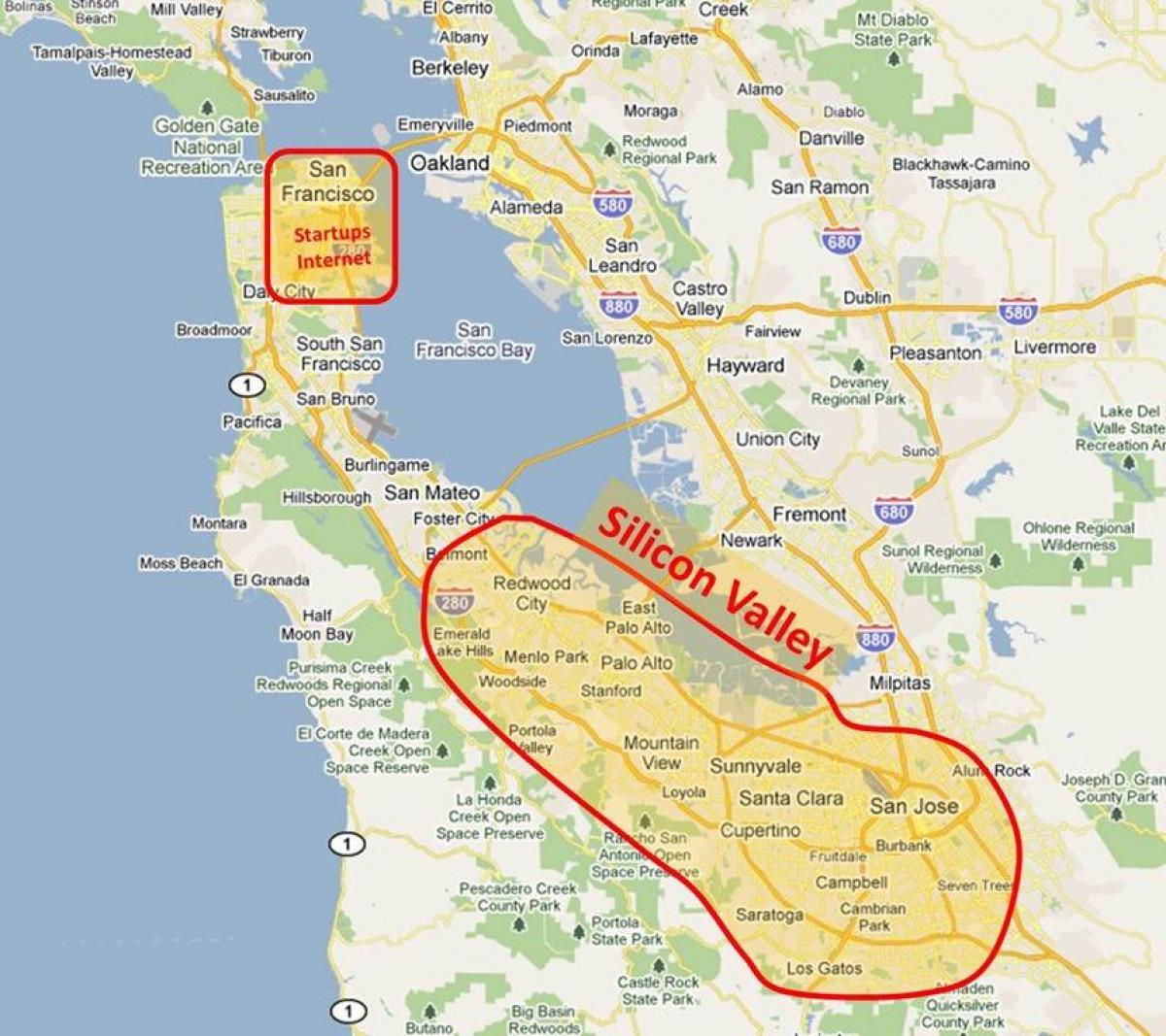 Долина на карте. Силиконовая Долина Калифорния на карте. Кремниевая Долина на карте Калифорнии. Калифорния силиконовая Долина на карте США. Кремниевая Долина США Калифорния на карте.
