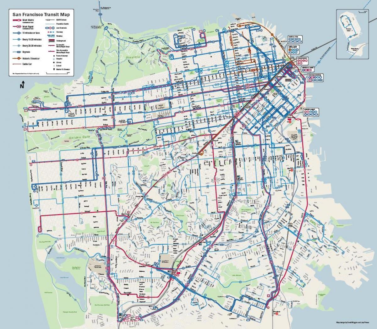 Системна шина Сан-Франциско карті