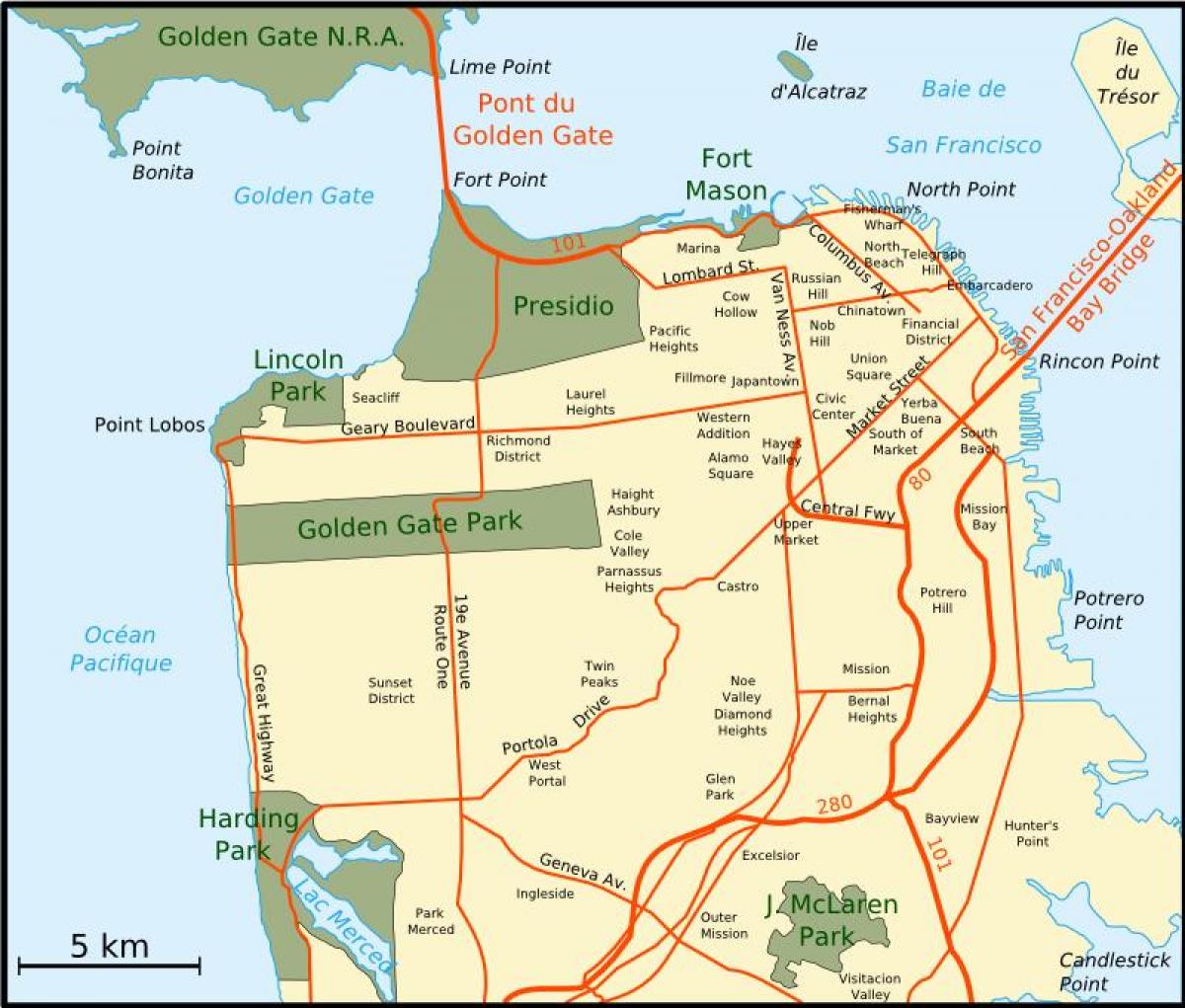 Карта Великої затоки