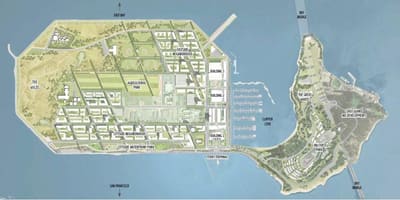 Карта острова скарбів в Сан-Франциско